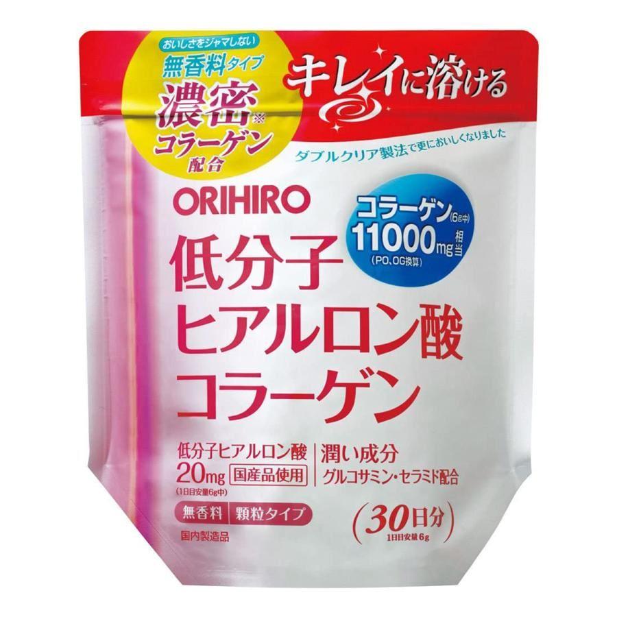 Низкомолекулярная гиалуроновая кислота и коллаген Orihiro Hyaluronic Acid Collagen 180 г