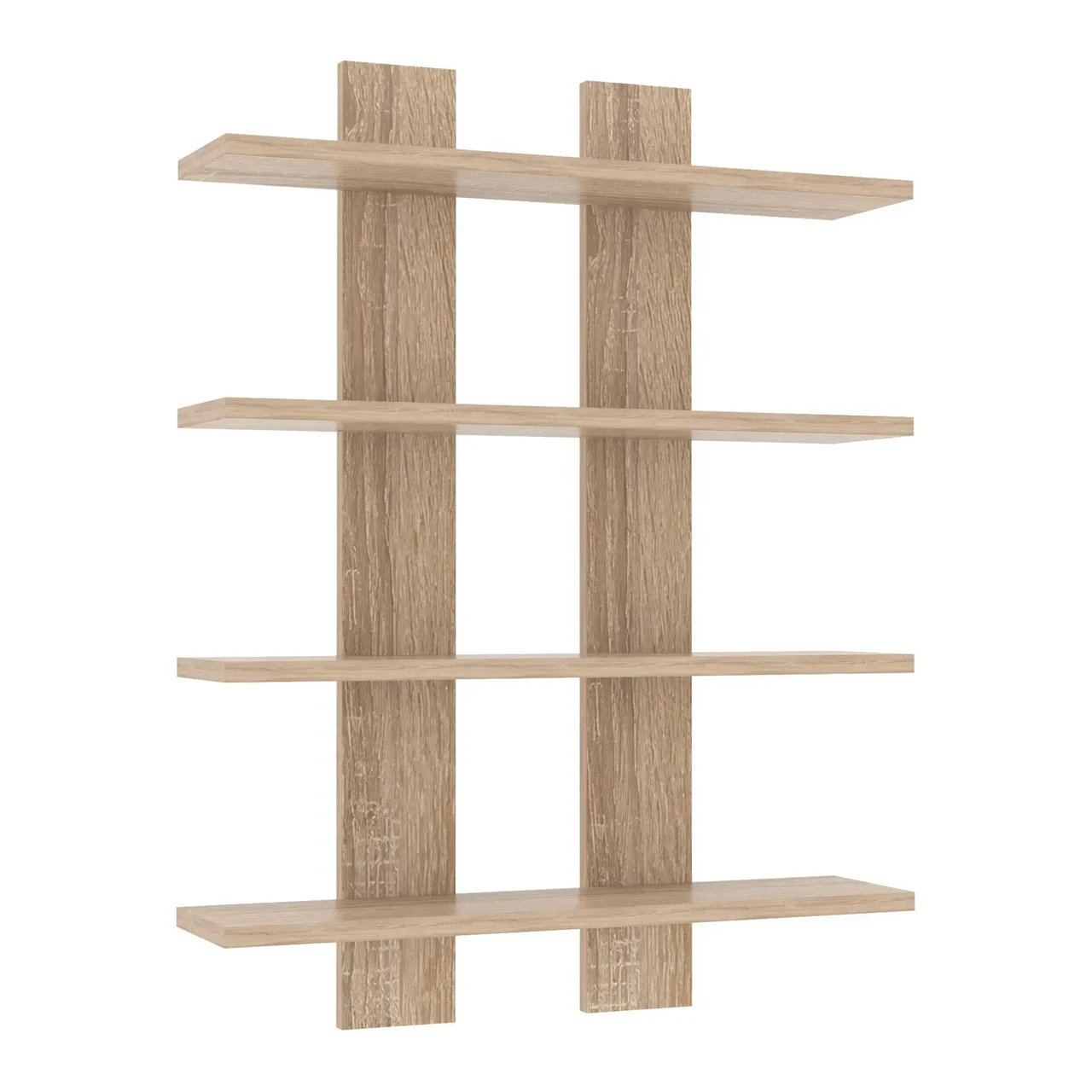 Полиця навісна Kontinent П-4 60х12х80 см Дуб Сонома (52720937) - фото 2 Полиця навісна Kontinent П-4 60х12х80 см Дуб Сонома (52720937) - фото 2