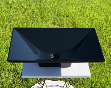 Умивальник Snail Аполон 600х400 мм Чорний (118А200) - фото 5