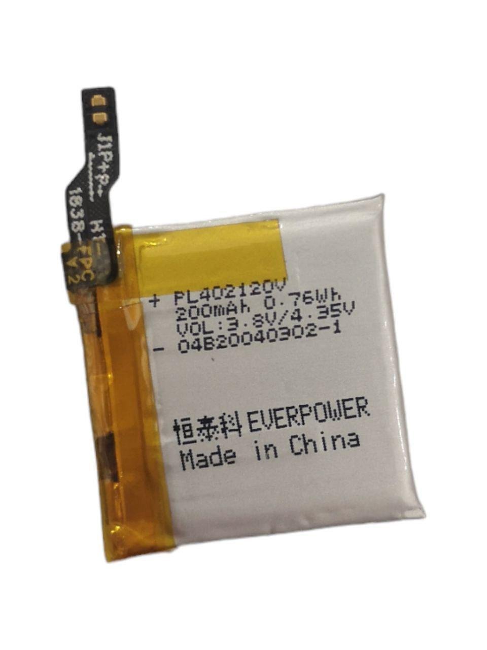 Аккумулятор для Huami Amazfit Ares/A1908 200 mAh 3,8V (000010331)