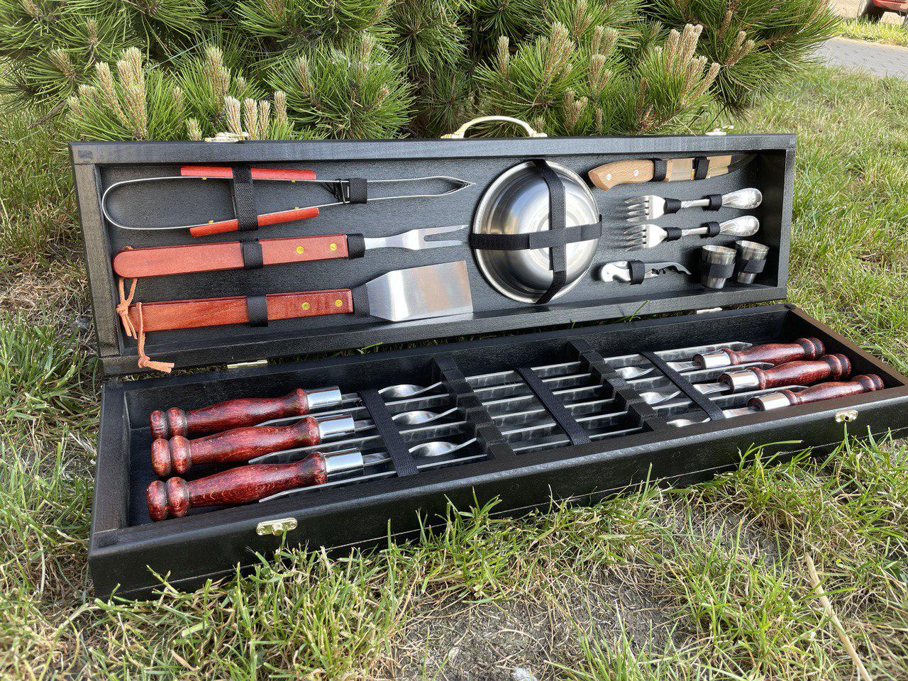 Набор шампуров в кейсе Grill Box (10928503)