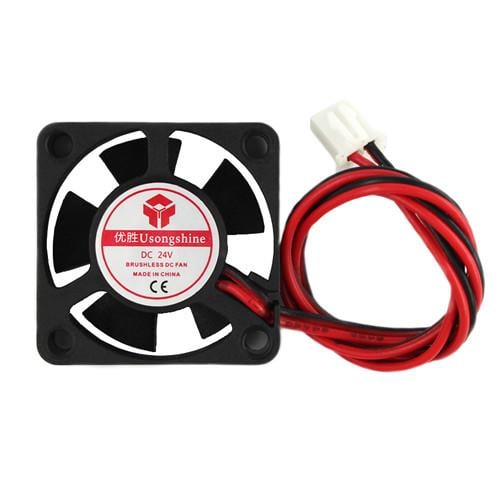 Кулер для відеокарти/3D-принтера 5010 50 мм 24В 2pin Black (313231)