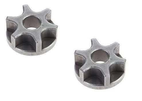 Звездочка М14 для цепной насадки пилы на болгарку 125 шестерня 1 шт. - фото 3