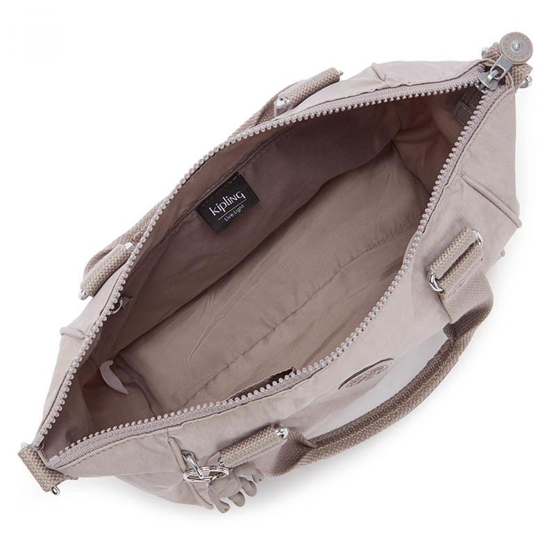 Сумка женская Kipling Amiel 10 л Grey Gris (K15371_89L) - фото 3