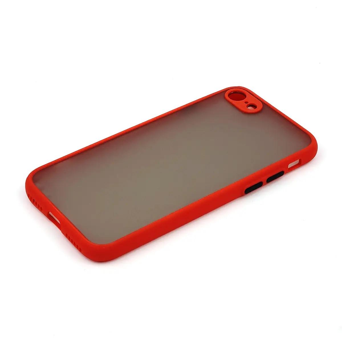 Силиконовый Чехол Накладка Avenger Totu Series Separate Camera Для iPhone 7/8/SE 2020 Red