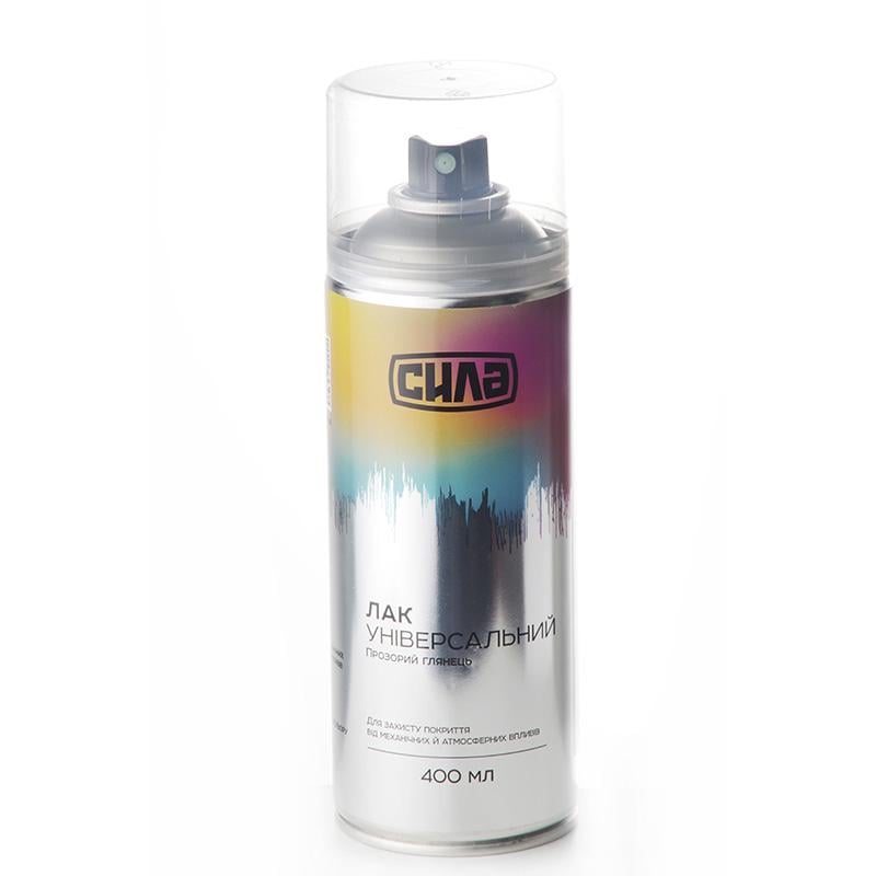 Лак Сила универсальный 400 мл Прозрачный глянец 400 мл (951315)