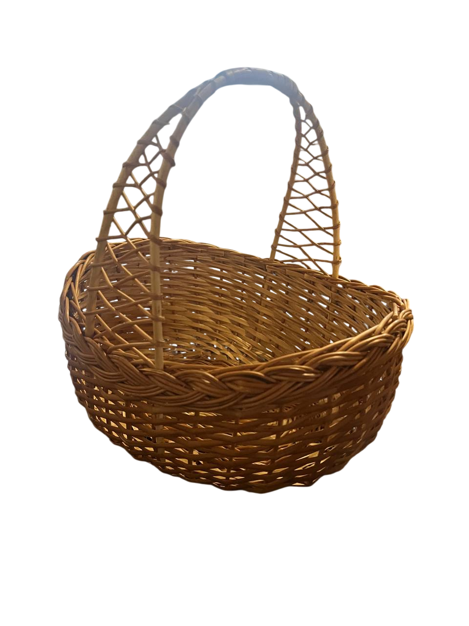 Корзина овальная подарочная Сімейний Затишок Коричневый