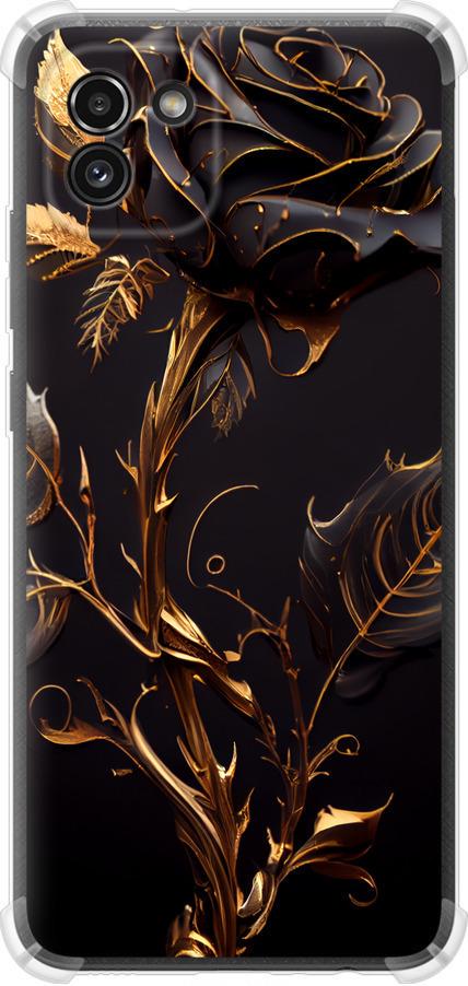 Чехол на Samsung Galaxy A03 A035F Роза 3 (5552sp-2499-42517)