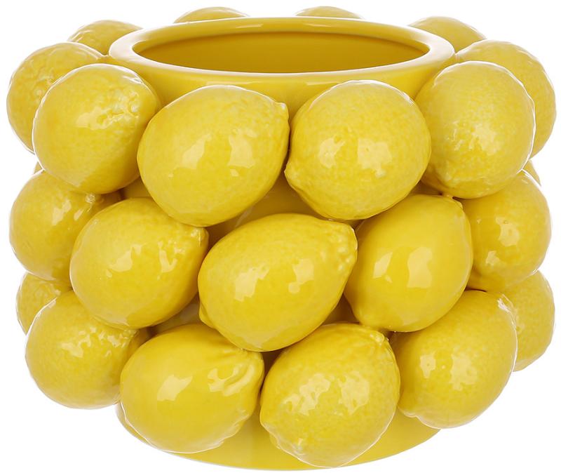 Ваза Lemon порцелянова декоративна 19 см/d 26 см