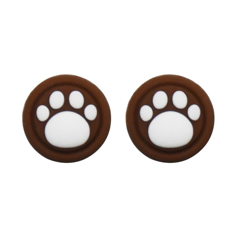 Накладки на стики для Nintendo Switch Brown/White (8196)