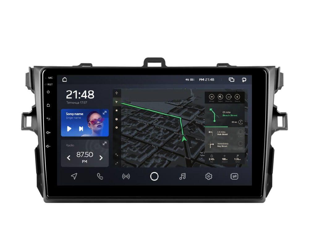 Штатная магнитола AMS T910 3/32 Gb Toyota Corolla 10 E140 E150 2006-2013 B (AR-57367)
