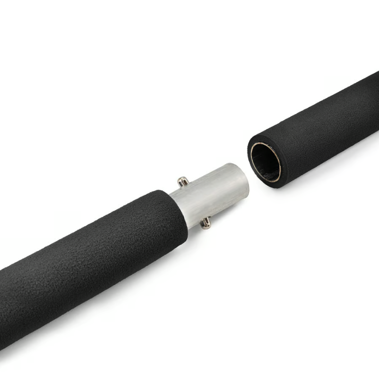 Палка тренировочная с эспандерами Hop-Sport HS-T090GS Черный (4911) - фото 3 Палка тренировочная с эспандерами Hop-Sport HS-T090GS Черный (4911) - фото 3