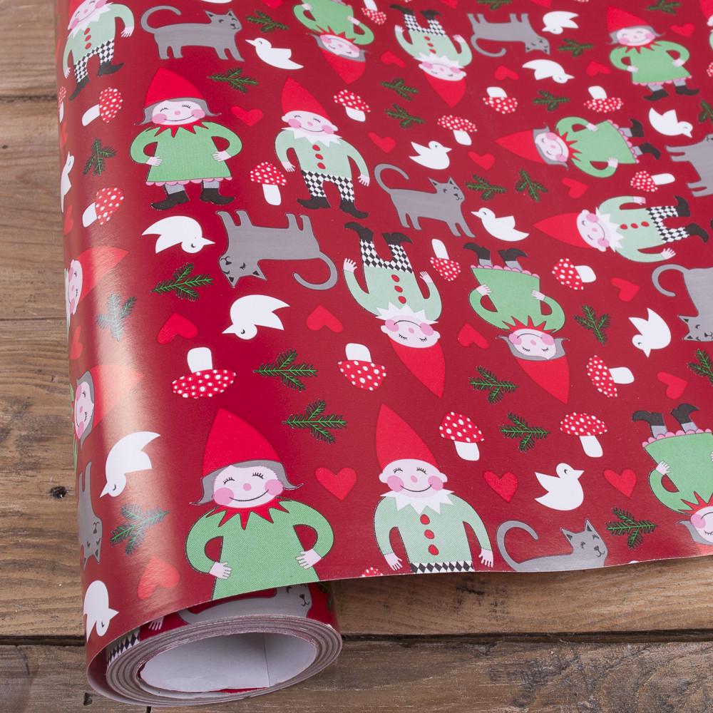 Бумага новогодняя Гном (3832-45)