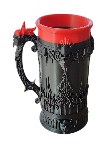 Бокал для пива с черепом 0,5 л (822)