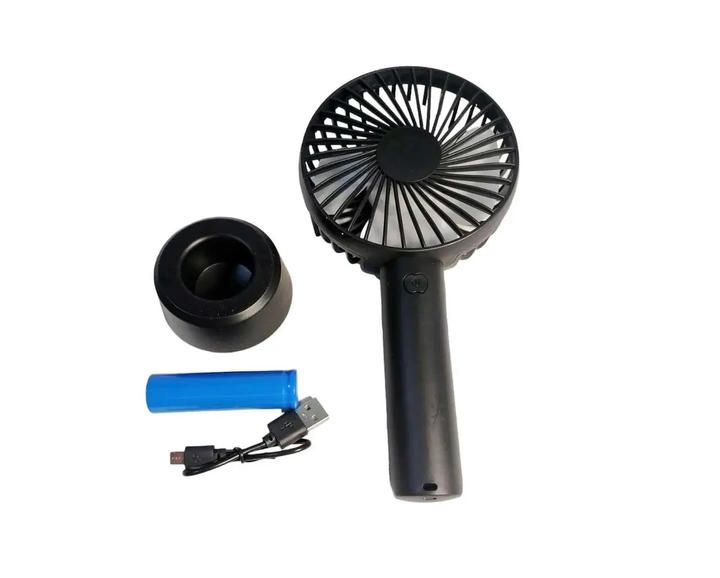Вентилятор ручний Mini fan XL-901 акумуляторний з підставкою (ML-04206) - фото 4 Вентилятор ручний Mini fan XL-901 акумуляторний з підставкою (ML-04206) - фото 4