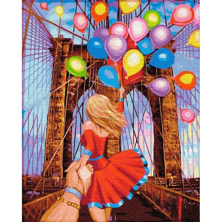 Картина по номерам Rainbow Art На мосту (GX31142-RA)