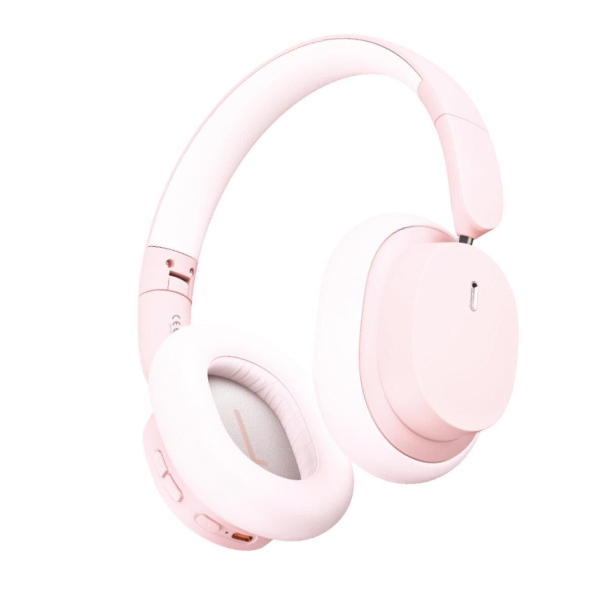 Наушники BASEUS Bowie D05 Bluetooth 5.3 с микрофоном Type-C Pink (623161)
