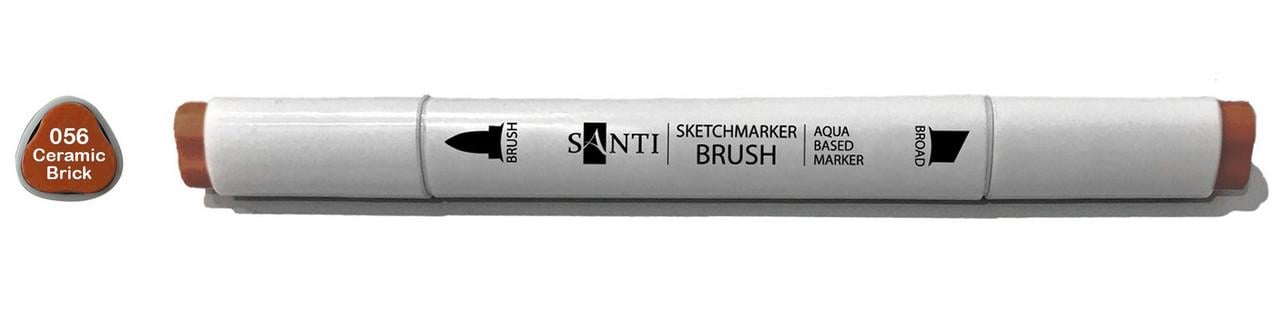 Маркер акварельный Santi sketch Керамический кирпич