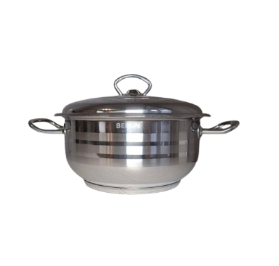 Каструля з нержавіючої сталі з кришкою Berlin Gastro 3 л (9999-1)