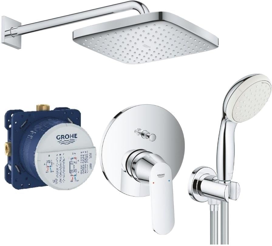 Душова система прихованого монтажу Grohe Eurosmart Cosmopolitan (UA26415SC4)