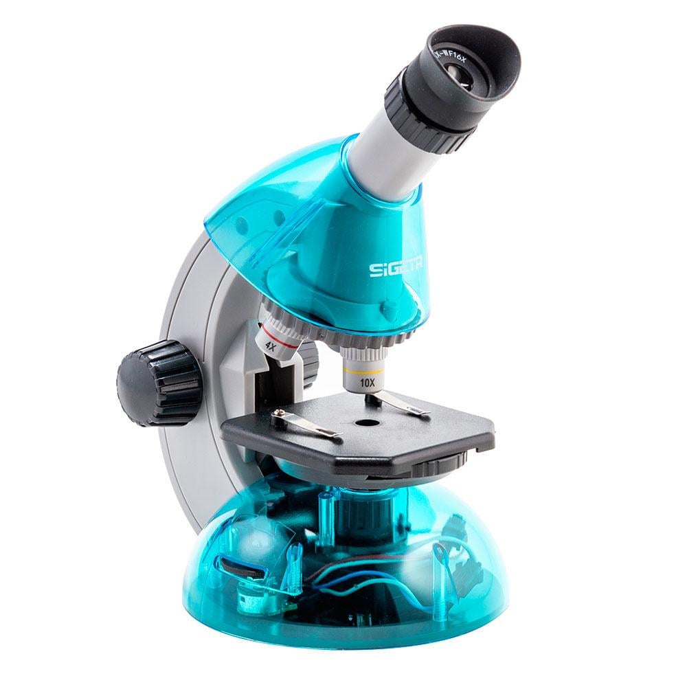 Микроскоп детский SIGETA MIXI 40x-640x Синий (2537374972)