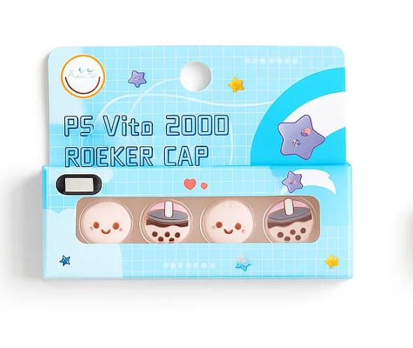 Набор стеклянных накладок для PlayStation Vita Bubble Tea 4 шт. (2616406294)