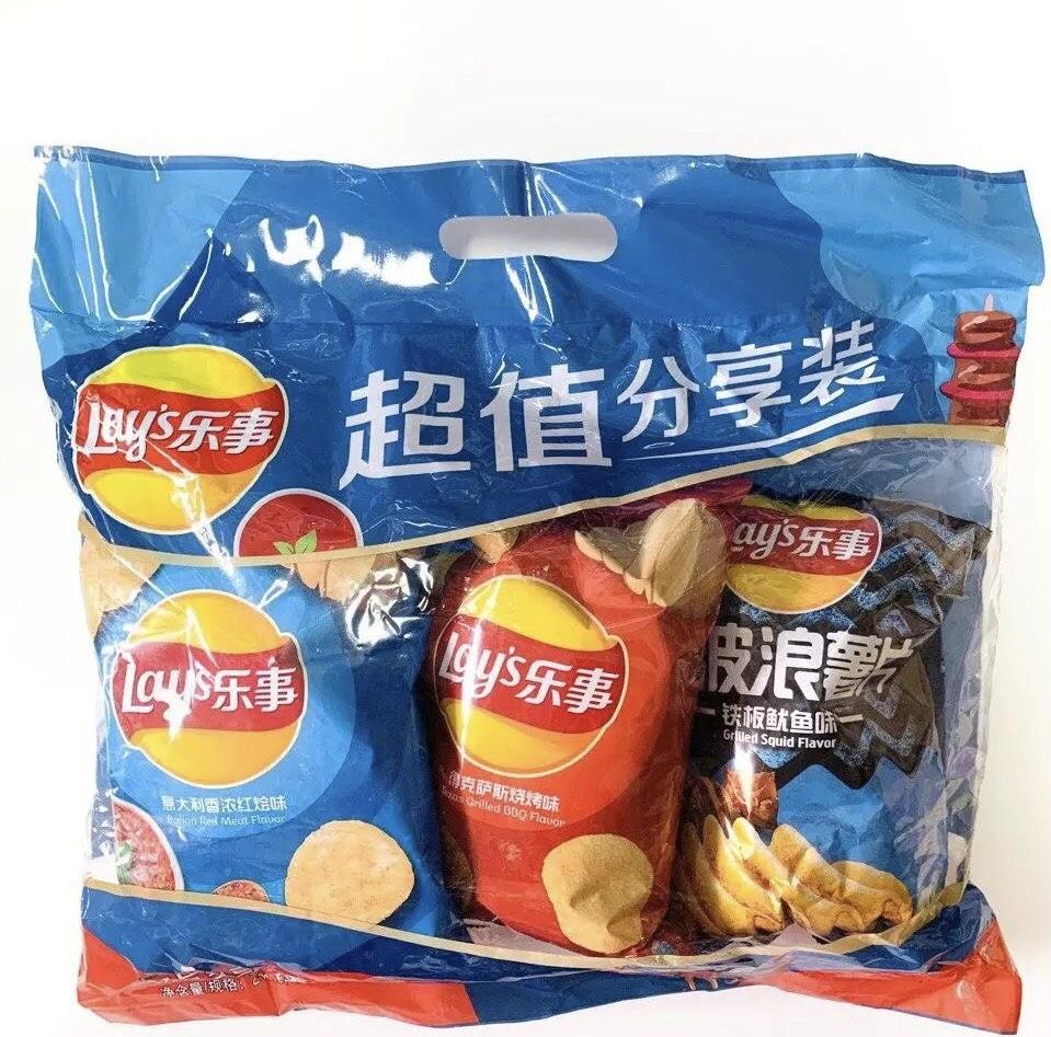 Чипсы Lay's Mix China 3 Flavor 210 г (1671242438)