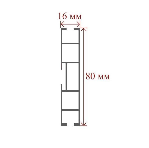 Профиль MARCIN DECOR Топлайн 4 м Белый глянец - фото 2 Профиль MARCIN DECOR Топлайн 4 м Белый глянец - фото 2