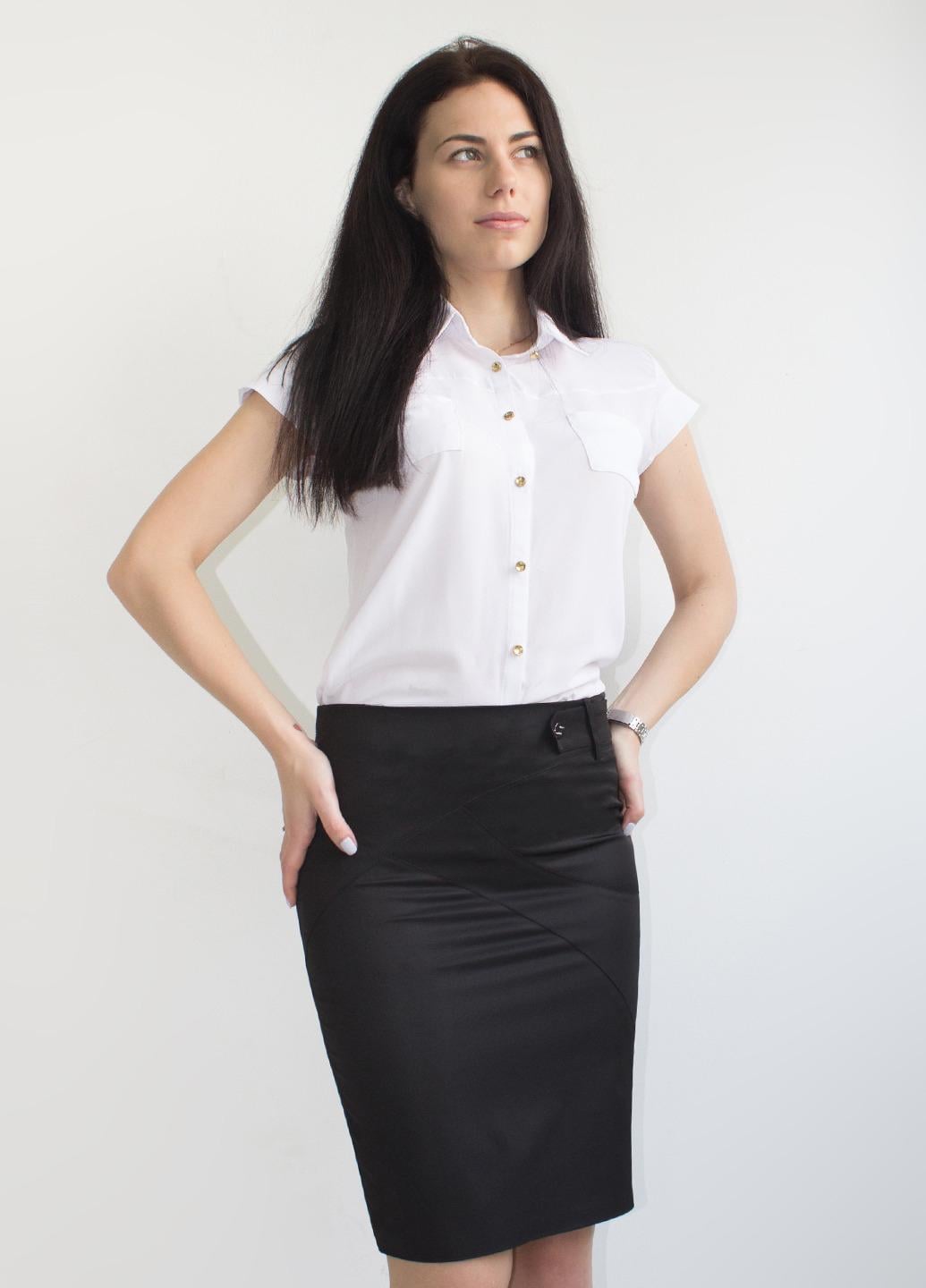 Юбка классическая ROMSTYLE M Черный (1011)