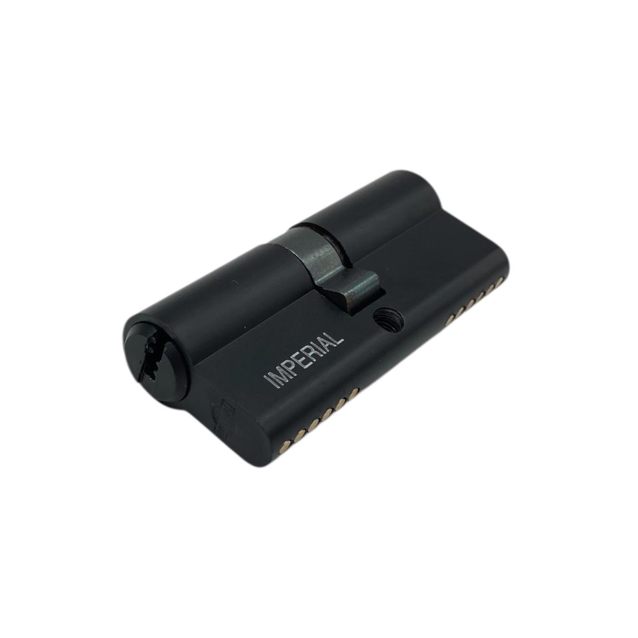 Цилиндр для замка Imperial ZC 70 мм 35/35 Черный (300080) - фото 1