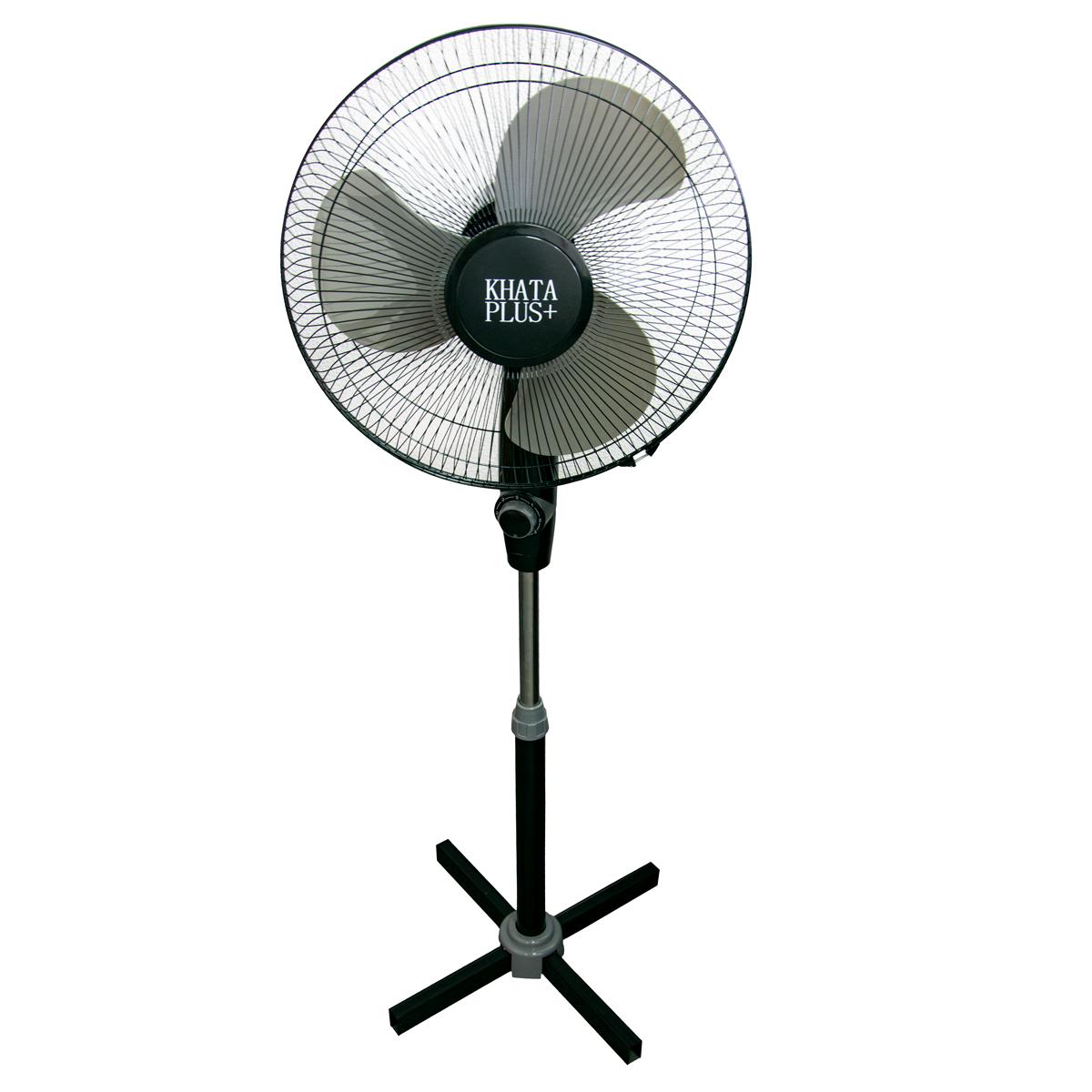 Вентилятор напольный Khata Plus+ FN2151 100 W Черно-серый (1009361-Gray-1)