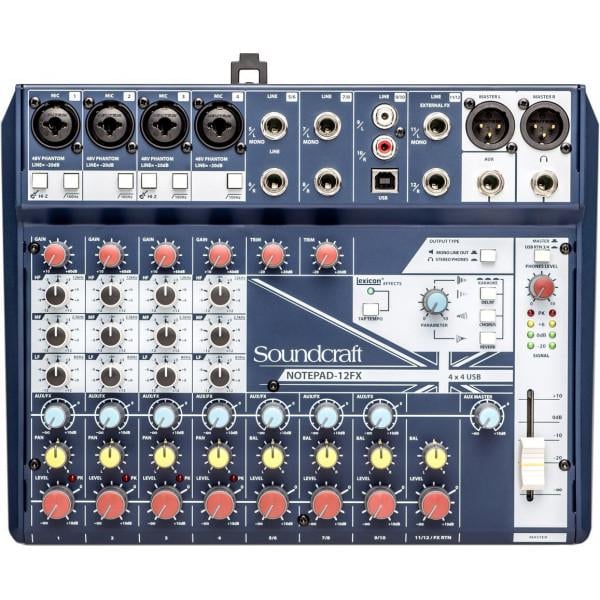 Мікшерний пульт Soundcraft Notepad-12FX (5085985EU)