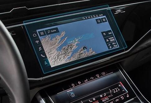 Стекло защитное Pixsel гибридный глянец на монитор Audi Q8/SQ8/RSQ8 11,3“ 2018-2022