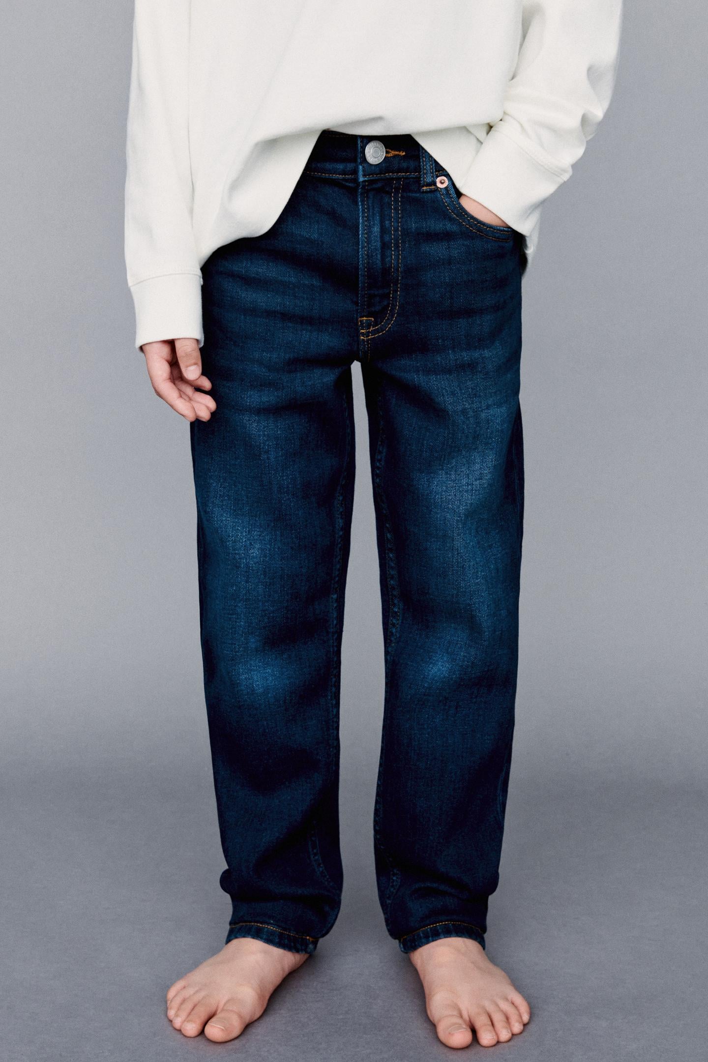 Джинсы для мальчика Zara 152 см Синий (4110604407)