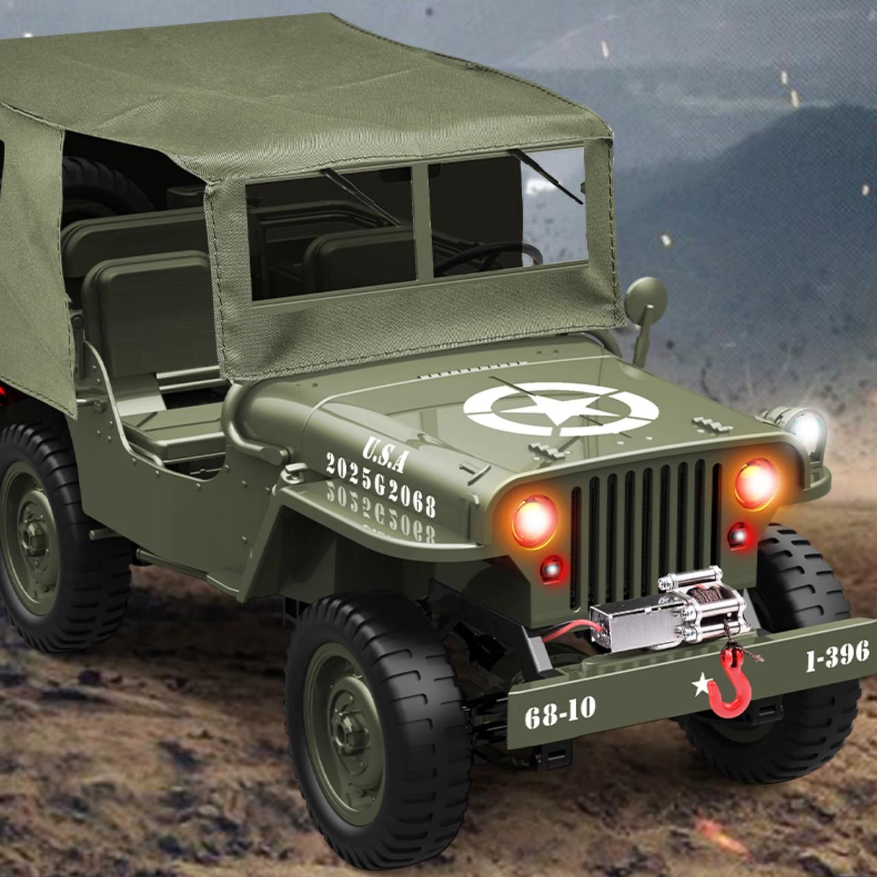Машинка на радіокеруванні JJRC C8815 Jeep Willys - фото 2 Машинка на радіокеруванні JJRC C8815 Jeep Willys - фото 2
