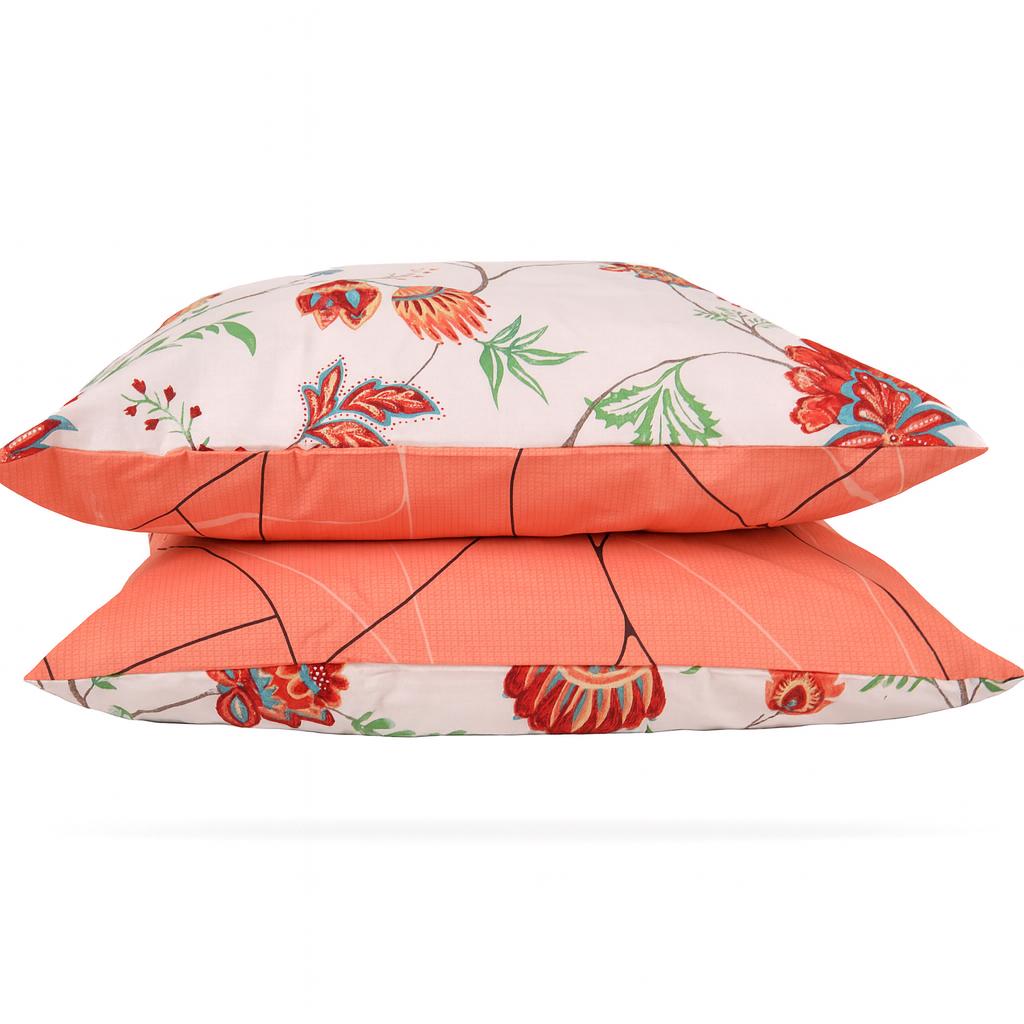 Комплект постільної білизни PaniPava Пелюстки Вогню бязь 155х215 см (10100569) - фото 3