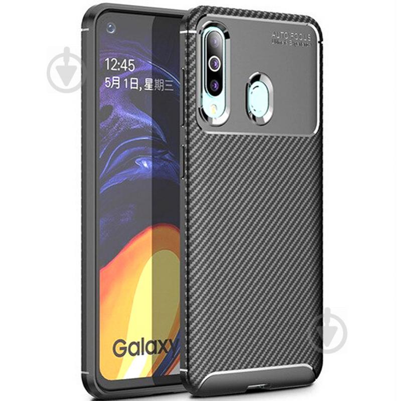 TPU чехол iPaky Kaisy Series для Samsung Galaxy M30 Черный (712785)