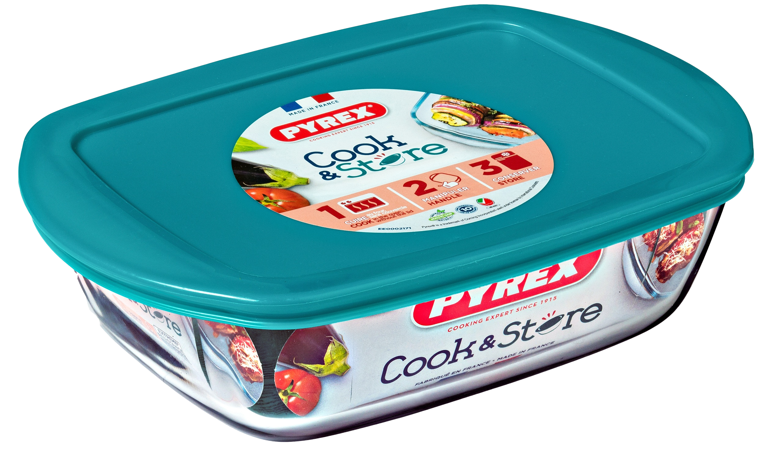 Форма для выпечки PYREX Cook&Store 23х15х7 см 1,2 л (UG-215P000/7646) Форма для выпечки PYREX Cook&Store 23х15х7 см 1,2 л (UG-215P000/7646)