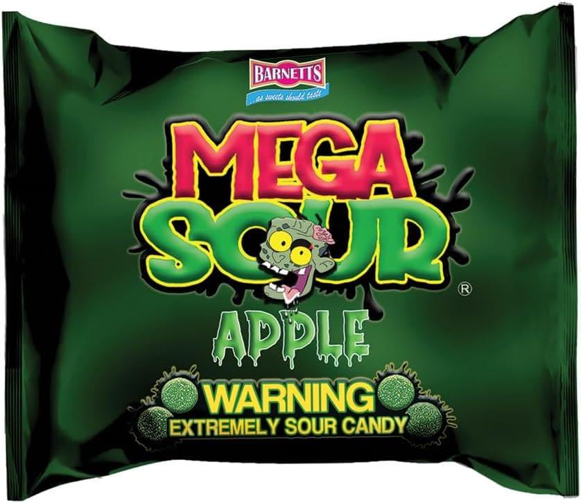 Конфеты кислые Barnetts Sweets Mega Sour Apple Candy 104 г (3119463713) Конфеты кислые Barnetts Sweets Mega Sour Apple Candy 104 г (3119463713)