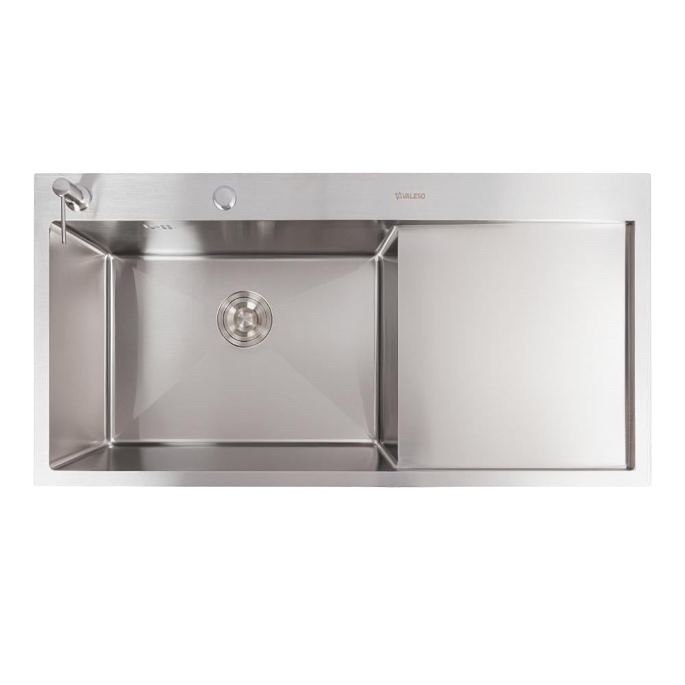 Мойка кухонная нержавеющая сталь Valeso Handmade 3,0/0,8 CM 100х50 L