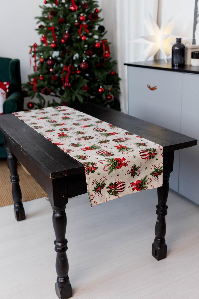 Ранер на стіл STRIPE BALLS 40х136 см (042158)