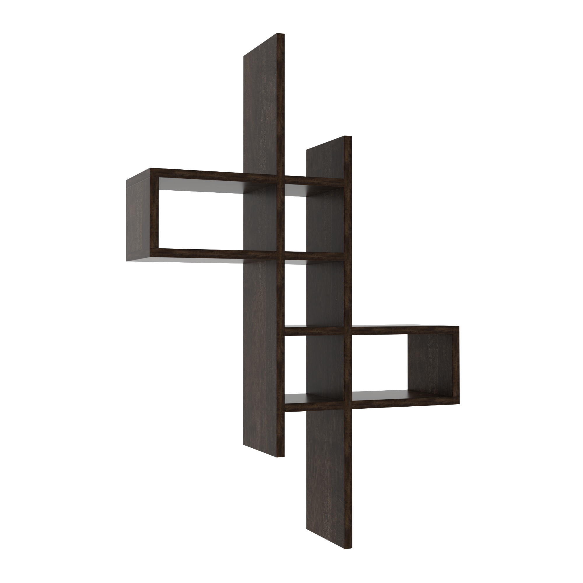 Полка подвесная П-2 630х180х960 мм Дуб Конкордия (18247213) - фото 1