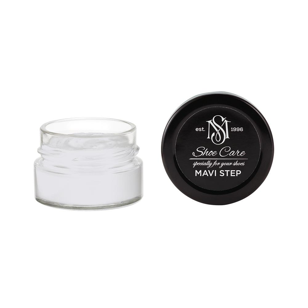 Крем для взуття зі шкірозамінника MAVI STEP Custom 50 мл Світло-сірий із білим (1002-R50B) - фото 1 Крем для взуття зі шкірозамінника MAVI STEP Custom 50 мл Світло-сірий із білим (1002-R50B) - фото 1