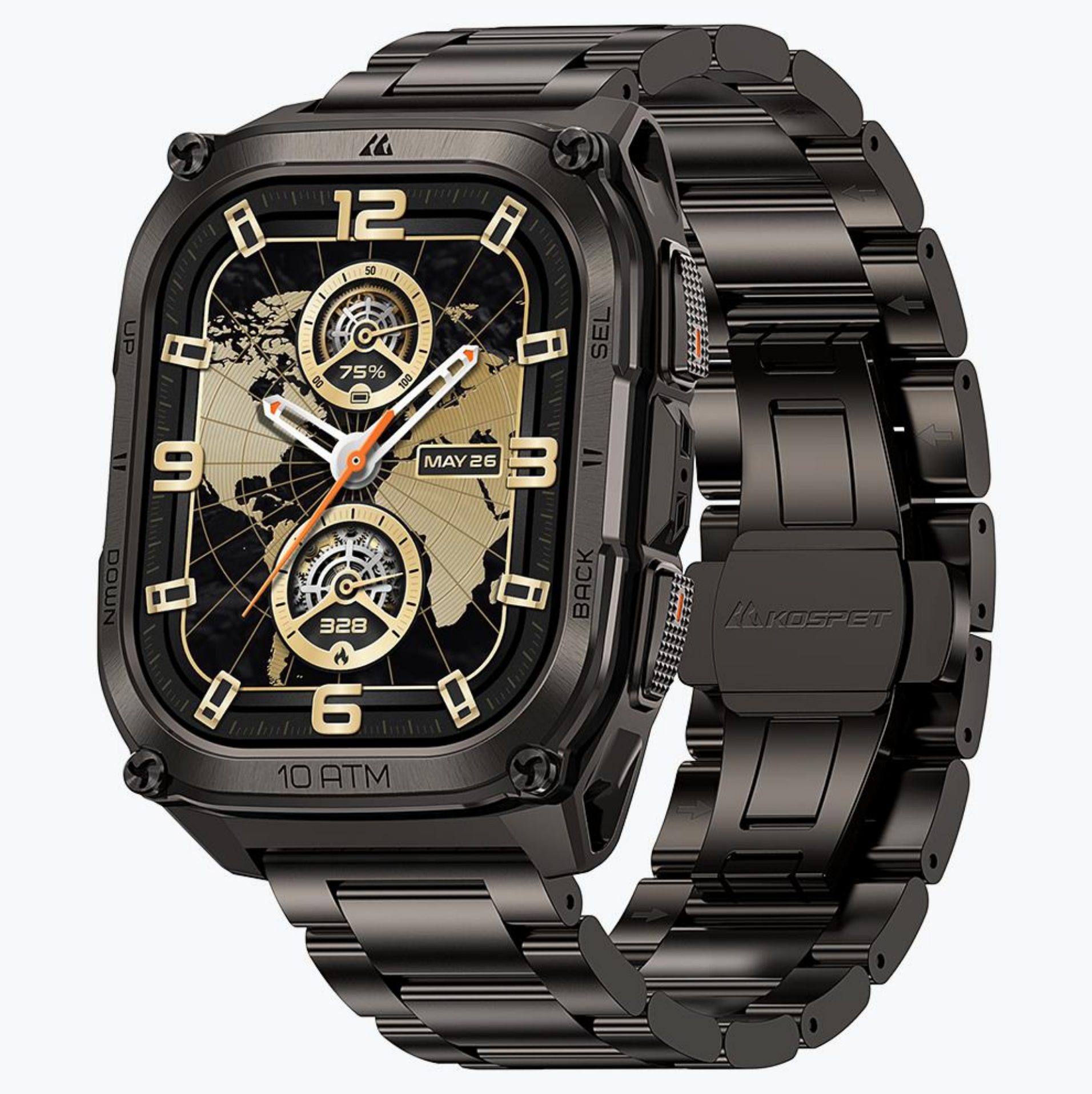 Смарт-часы тактические Kospet Tank M4 Special Edition Black