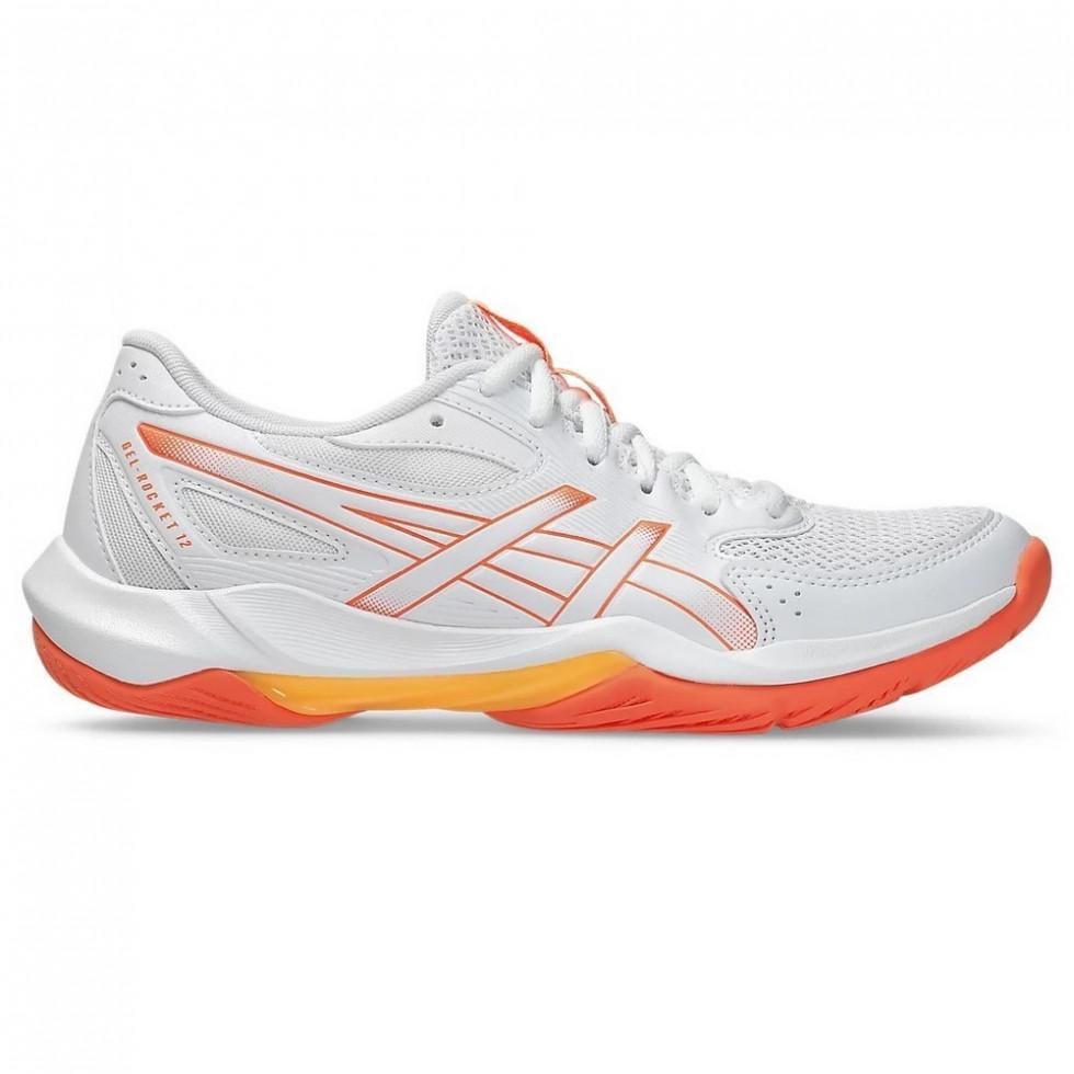 Кроссовки женские волейбольные Asics GEL-ROCKET 12 1072A119-100 р. 41,5 Белый (241358)