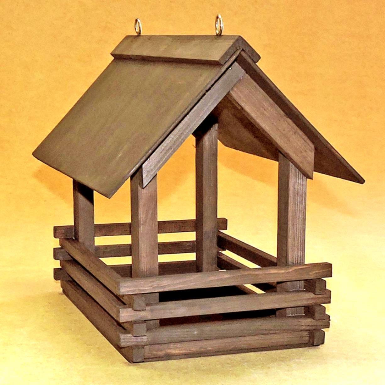 Кормушка садовая для птиц Лазоревка Капучино (КРМ-000909)