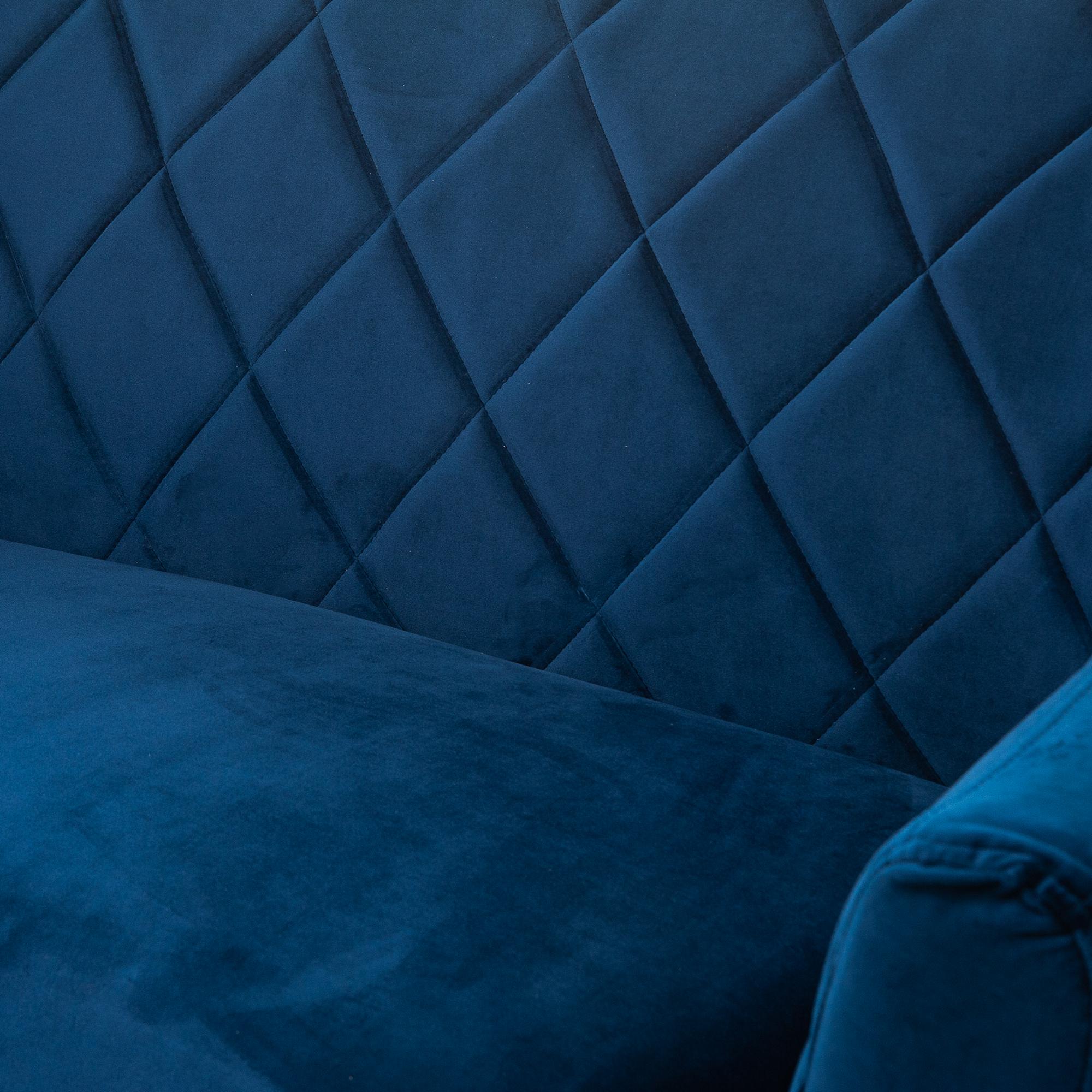 Диван Signal MOLLY 2 Welur Синій (MOLLY2V86GR) - фото 5 Диван Signal MOLLY 2 Welur Синій (MOLLY2V86GR) - фото 5