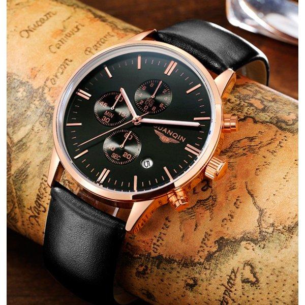 Наручные часы Guanquin Digit с хронографом и сапфировым стеклом (1037342352) - фото 4 Наручные часы Guanquin Digit с хронографом и сапфировым стеклом (1037342352) - фото 4