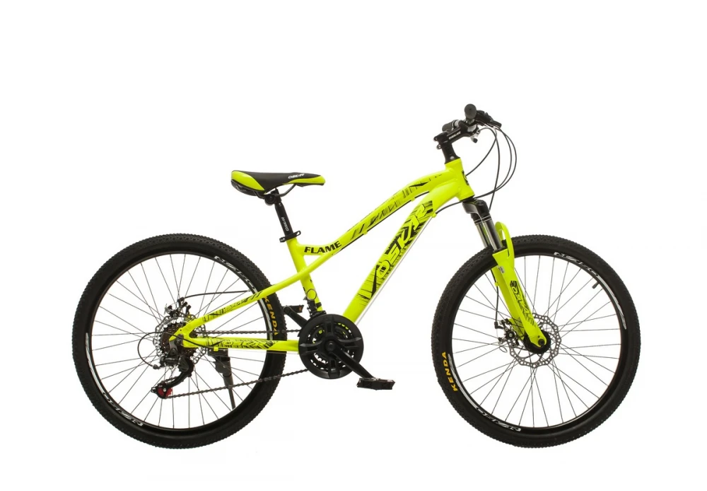 Велосипед Oskar Flame 24" 13" 2022 Жёлтый (245765)