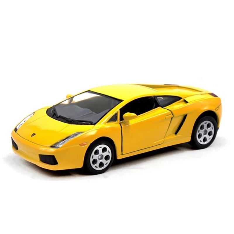 Игрушечная машинка Lamborghini Gallardo KT5098W 1:42 Yellow (3074125255)